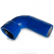 Отвод раструб-гладкий конец ОРГ Ду-400 45 градусов RJ (ВРС) ВЧШГ с ЦПП цинк+AL ГОСТ ISO 2531-2012