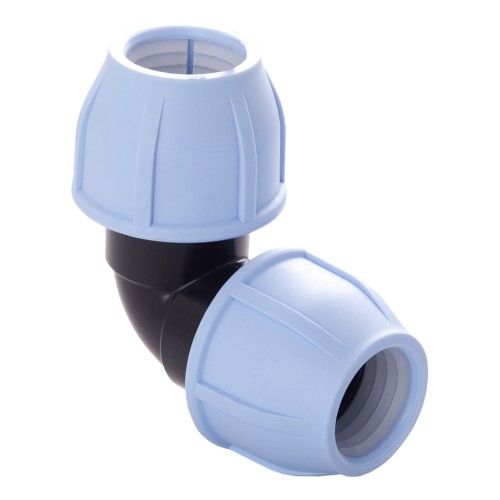 Отвод ПЭ компрессионный Дн 32 90гр Ру-16 VALFEX в Тюмени