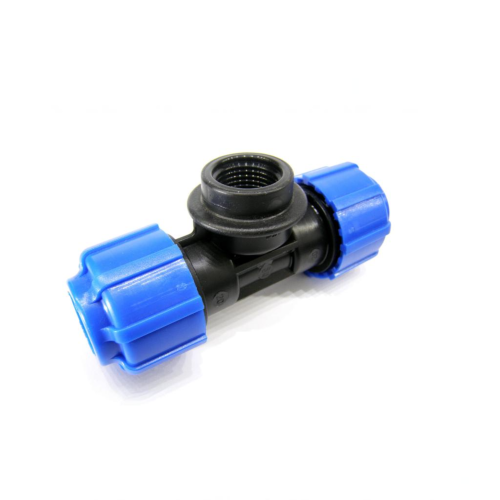 Тройник ПЭ компрессионный Дн 63 Ру-16 VALFEX в Тюмени