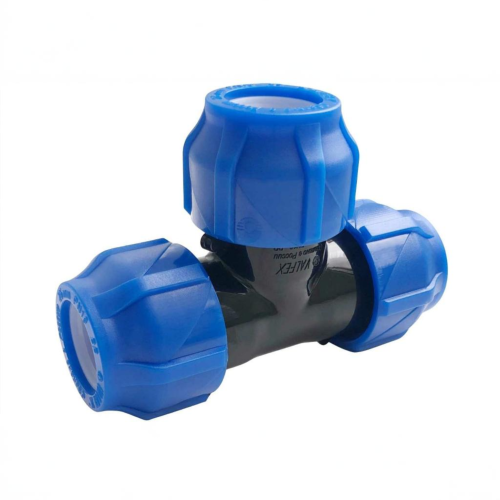 Тройник ПЭ компрессионный Дн 40-20 Ру-16 переходной VALFEX в Тюмени