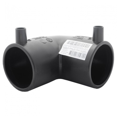 Отвод ПЭ100 спигот Дн 160 90гр Ру-16 SDR11 в Тюмени