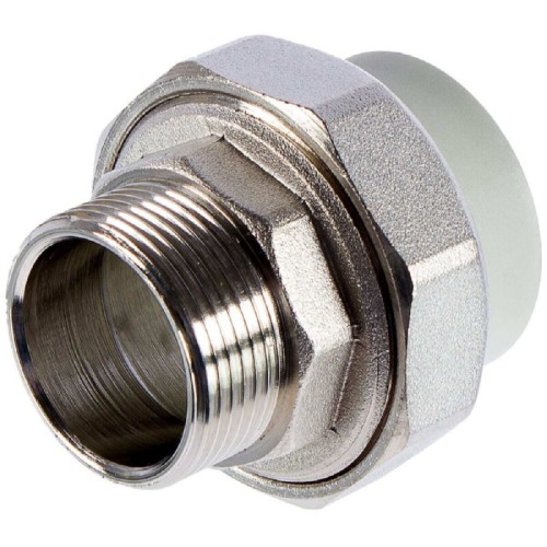 Переход PP-R серый НР (НАР) Дн 20-1/2" Wavin Ekoplastik в Тюмени