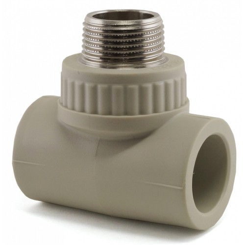 Тройник PP-R комбинированный НР (НАР) Дн 20-1/2" Pro Aqua в Тюмени