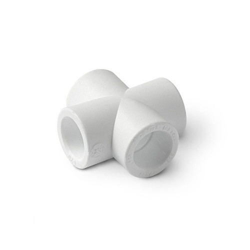 Крестовина PP-R переходная белая Дн 25-20 Pro Aqua в Тюмени
