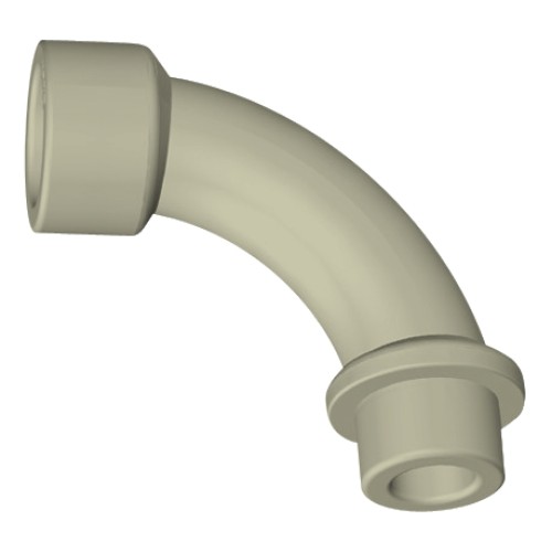 Отвод PP-R серый Дн 25 Wavin Ekoplastik в Тюмени