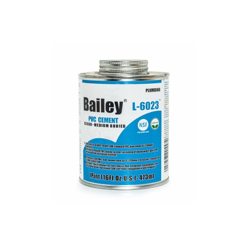 Клей для труб ПВХ 473мл Bailey L-6023 в Тюмени