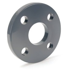 Фланец ПВХ клеевой Дн 75 Ру-16 серый напорный Aquaviva