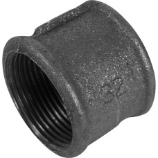 Муфта чугунная прямая соединительная удлиненная ВР (ВН) 32 мм 1 1/4" ГОСТ 8954-75