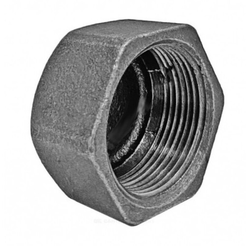 Заглушка чугунная торцевая ВР (ВН) 50 мм 2" ГОСТ 8963-75