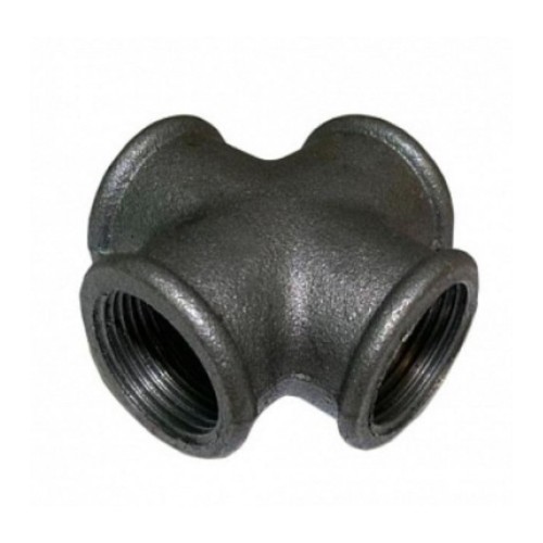 Крестовина чугунная переходная ВР (ВН) 15 мм 1/2" ГОСТ 8951-75