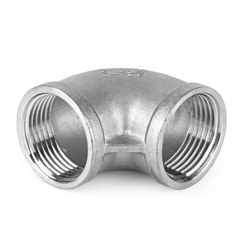 Отвод нержавеющий резьбовой ВР (ВН) Ру 16 AISI 316 32 мм 1 1/4"