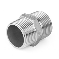 Ниппель нержавеющий НР AISI 304 50 мм 2"