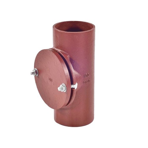 Ревизия чугунная SML Ду-50 с круглой крышкой безраструбная Китай в Тюмени