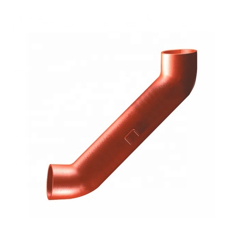 Отвод чугунный SML Ду 125 88гр с успокоительным участком безраструбный Китай в Тюмени