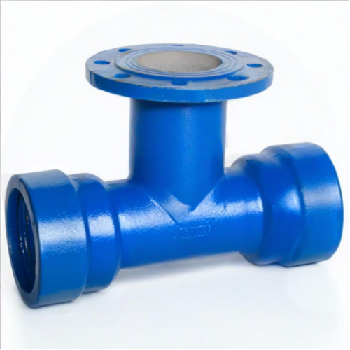 Тройник раструб-фланец ТРФ Ду 150-100 Тайтон ВЧШГ с ЦПП цинк+AL ГОСТ ISO 2531-2012 в Тюмени