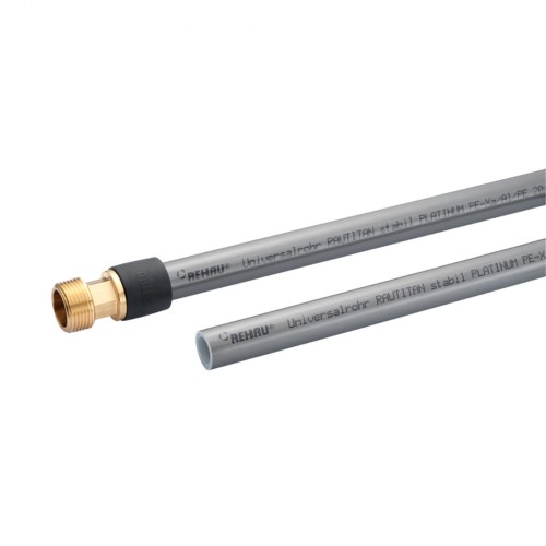 Труба сшитый полиэтилен PE-Xa/AI/PE-RT Дн 25х3,7 Ру-10 (Т<95°С) бухта 50м RAUTITAN PLATINUM stabil Rehau в Тюмени