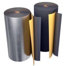 Рулон из вспененного полиэтилена 10/1,0-10 (Т<95°C) самоклеящийся чёрный Energoflex BLACK STAR DUCT