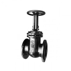 Задвижка клиновая чугунная фланцевая с выдвижныи шпинделем Ру 6 30ч7бк ЛМЗ 100 мм