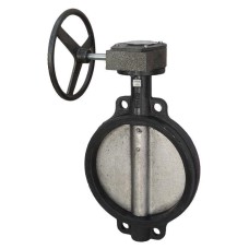 Затвор с чугунным диском и редуктором межфланцевый 1,6 МПа EPDM VPI4448 GGG50 Tecofi 125 мм