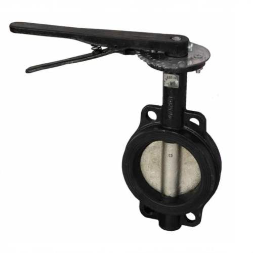 Затвор ручной с чугунным диском и рукояткой межфланцевый 1,6 МПа EPDM ЗДМ 03 Ридан 300 мм в Тюмени