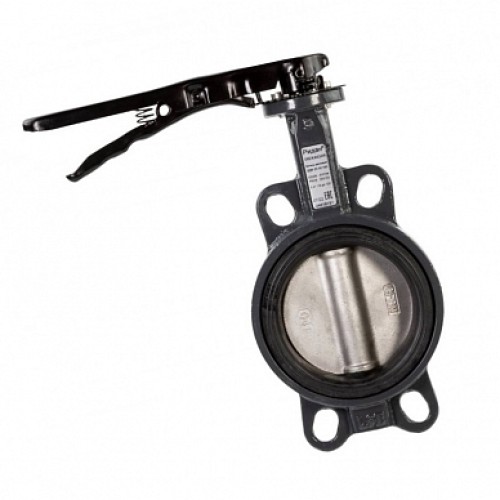 Затвор ручной с чугунным диском и рукояткой межфланцевый 1,6 МПа EPDM EURO Benarmo 40 мм в Тюмени